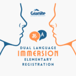 Graphic with text that says Dual Language Immersion Elementary Registration