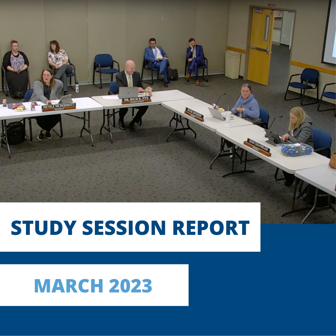 Study Session Report – March 2023