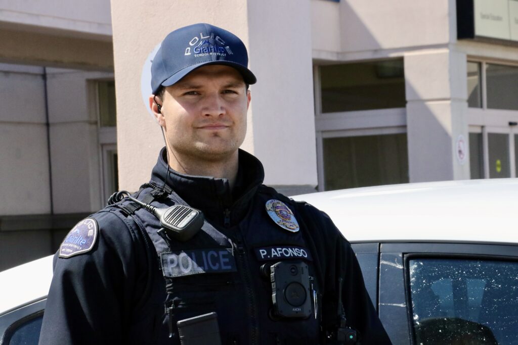 Granite Police Officer Philip Afonso.