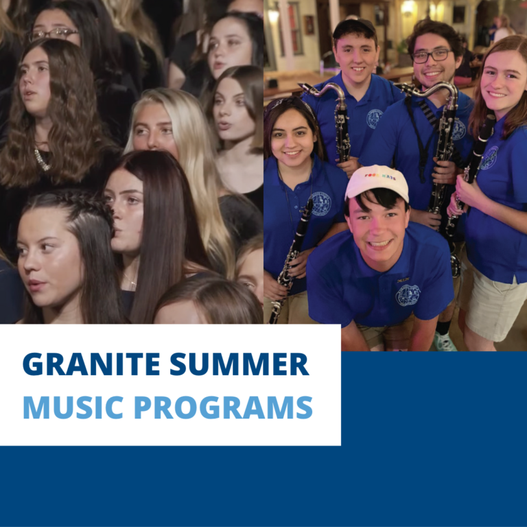 Granite Summer Music Programs