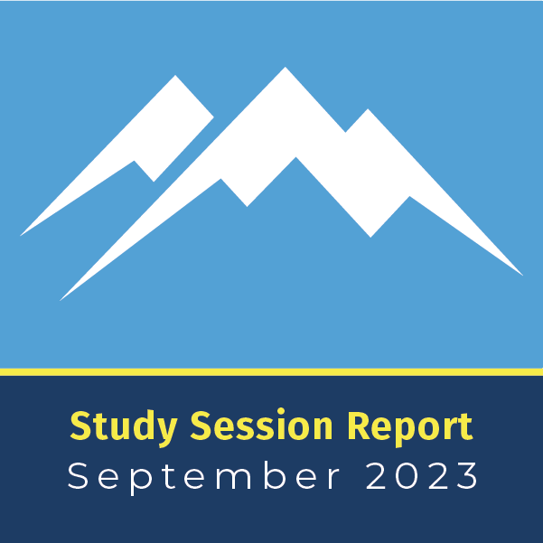 Study Session Report – September 2023