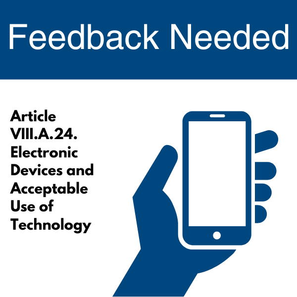 Feedback on Draft Policy for Electronic Devices